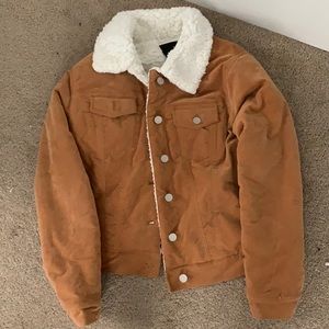 fleece lined Corduroy jacket